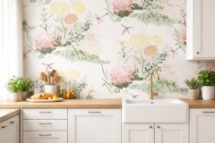 Jak optycznie powiększyć małą kuchnię? Fototapeta 3D na ścianę w kuchni