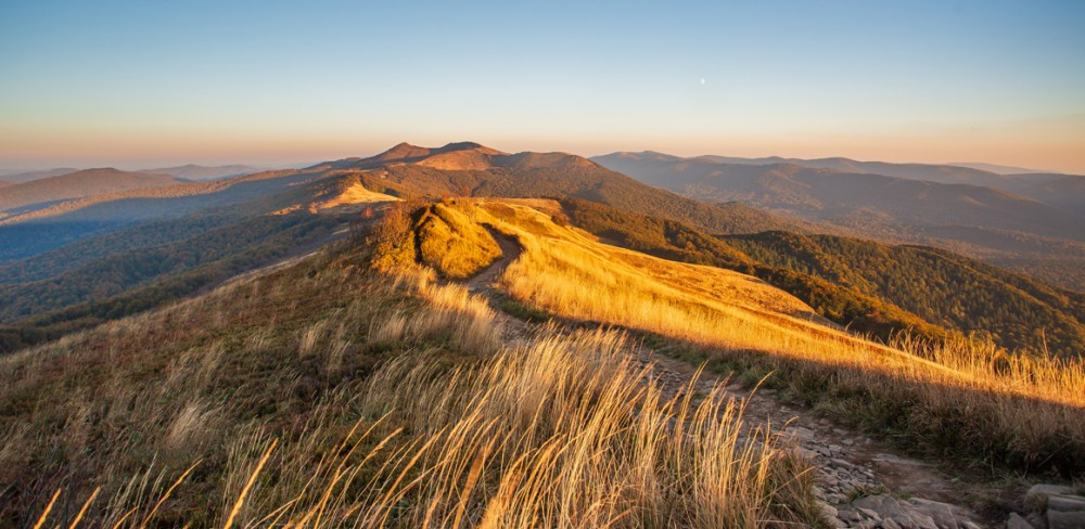 Szlak wśród połonin – wędrówka przez Bieszczady