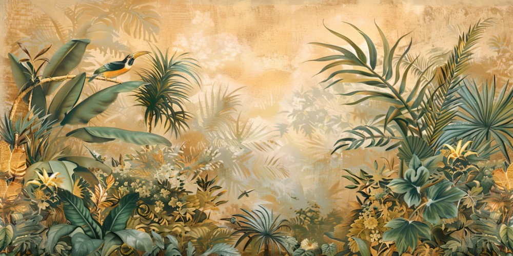 Dzika Amazonia z tukanem