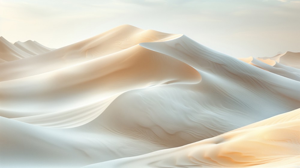 Biała pustynia w beżu