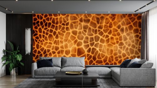 giraffe texture pattern seamless repeating brown burgundy white orange.