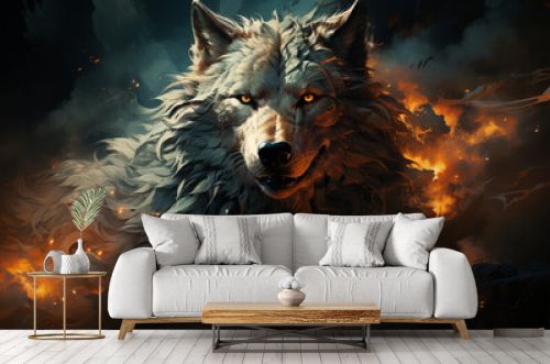 amazing wolf wallpaper