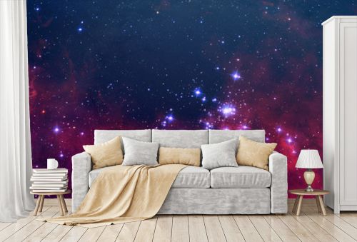 creative surreal science abstract galaxy sky with many stars, color dust elements of this image furnished by nasa