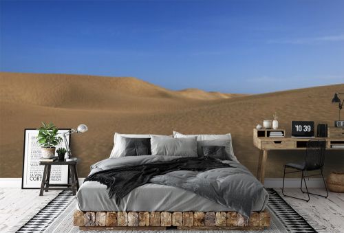 The Maspalomas dunes are sand dunes located on the southern coast of the island of Gran Canaria in the Canary Islands