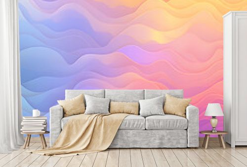 Abstract wave stripe line background, Ai Generated