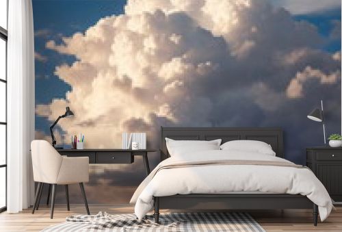 Dramatic Sky Background. Fluffy clouds sky background, wallpaper, sky, clouds, sunlight
