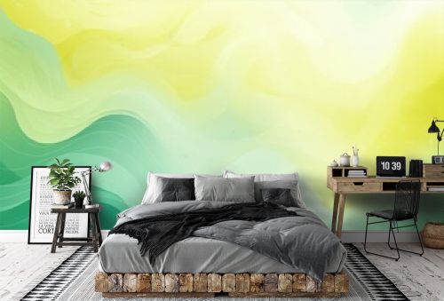 New Year, new colors. Spring is here. April's Palette: An Abstract Background in Pale Yellow and Grass Green