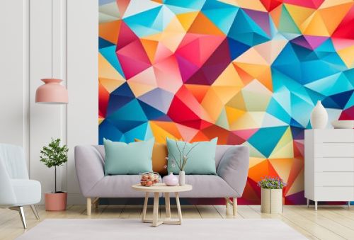 Geometric Patterns: A Study in Color and Shape