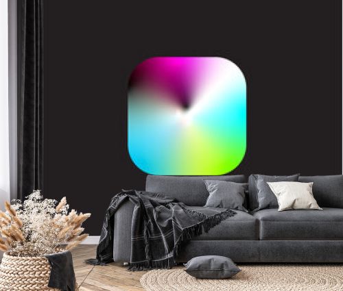 Editable holographic - Holographic background style 