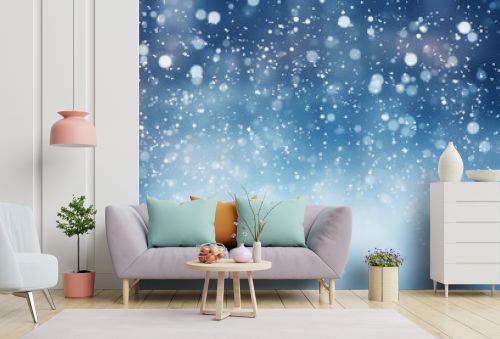 blur snow background. festive winter holiday and Christmas and new year backdrop for design element