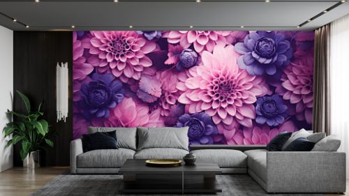 Beautiful flower patterns. Floral background