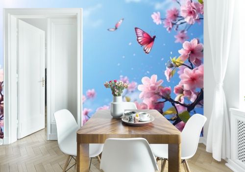 Springtime Renewal: An Ultra-Realistic Wallpaper with Creative Details