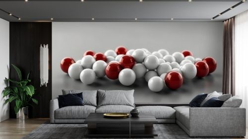  Vibrant balls in a cluster, perfect for a festive or playful scene