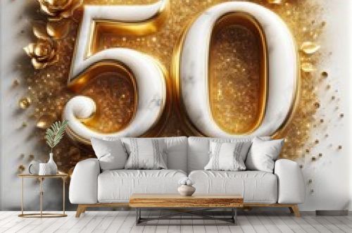 Golden Jubilee 50th Birthday Opulence