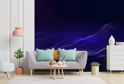 background with a dark blue-purple color wavy lines