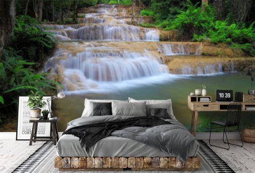 Waterfall in Thamphatai National Park , Thailand