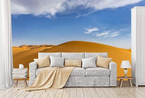 Sand dunes of Erg Chebby, Merzouga, Morocco