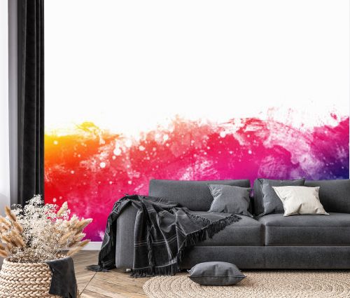  Abstract artistic watercolor background 