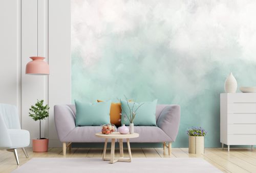simple cloudy texture background. pastel blue, white smoke and dark gray colored. use it e.g. as wallpaper, graphic element or texture