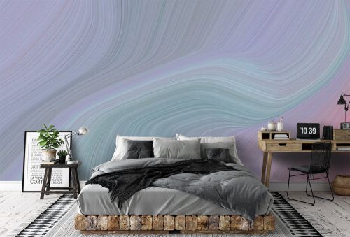abstract moving horizontal header with dark gray, pale violet red and rosy brown colors. fluid curved flowing waves and curves for poster or canvas